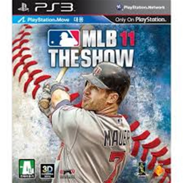 PS3 MLB 11 THE SHOW 아웃케이스와 케이스표지 없음