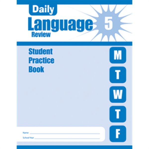 Daily Language Review, Grade 5 - Student Workbook 