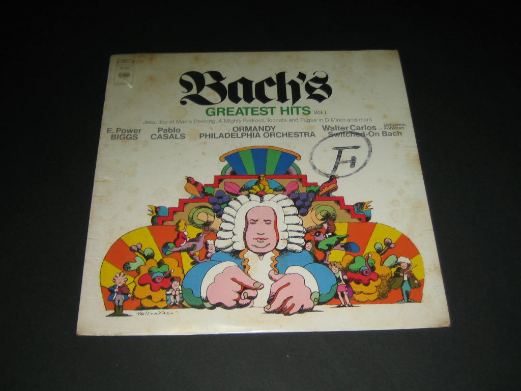 미개봉,,,바흐 베스트 음반 (Bach greatest hits) Vol.1 LP음반