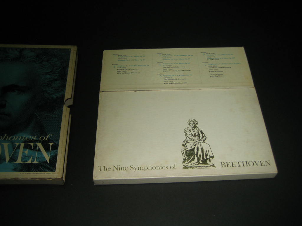 RENE LEIBOWITZ - THE NINE SYMPHONIES OF BEETHOVEN (THE READERS DIGEST/RCA 7LP)