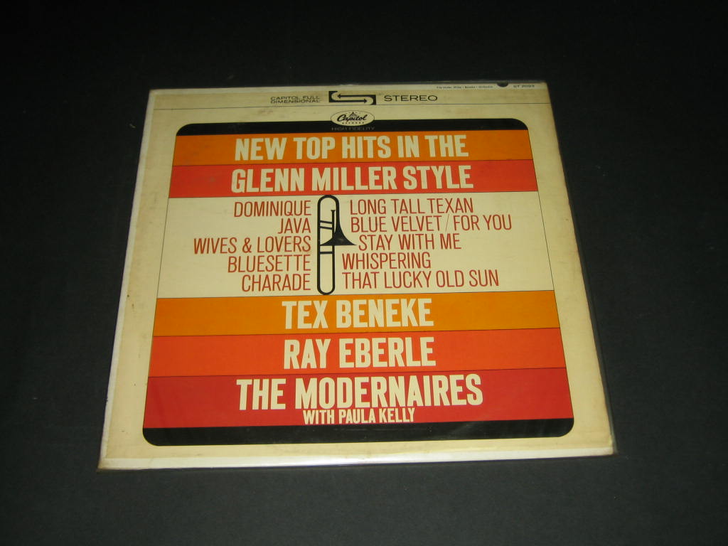 The Modernaires  - 텍스 베네키(tex beneke )/ 레이 에버를(ray eberle)LP음반