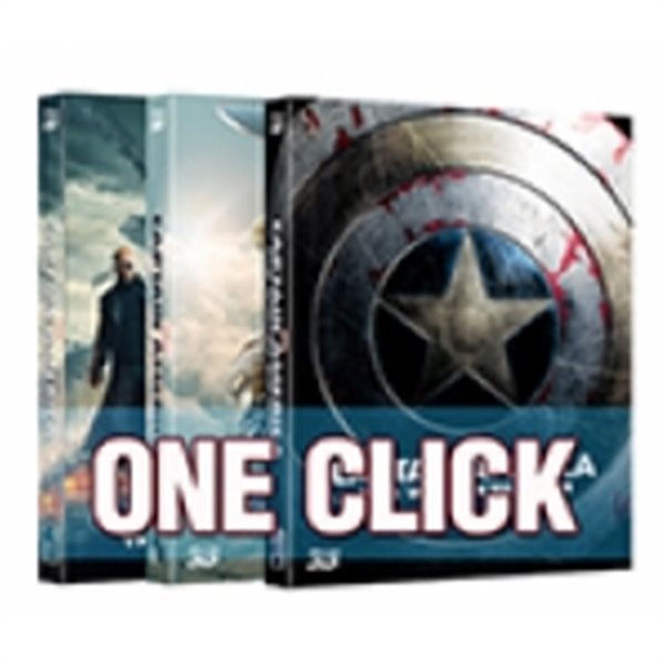 김치DVD 캡틴 아메리카 : 윈터 솔져 [2D + 3D] 원클릭 스틸북 한정판 (Kimchidvd Exclusive No.40)(무료배송)(Captain America: The Winter Soldier (2Discs : 2D+3D) One Click Steelbook LE (Kimchidvd Exclusive 