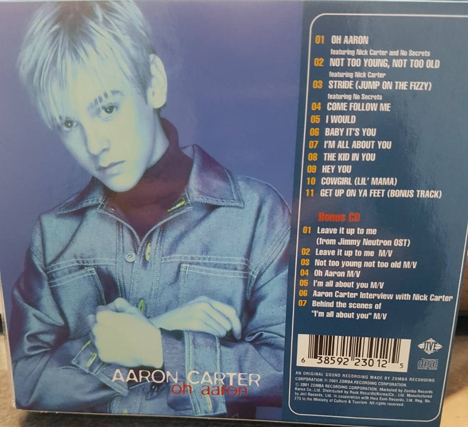 Aaron Carter - Oh Aaron (Repackage)