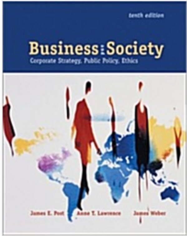 Business and Society: Corporate Strategy, Public Policy and Ethics (Hardcover, 10th)?