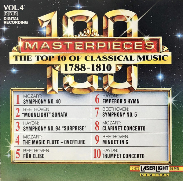 V.A. - 100 Masterpieces Vol.4: The Top 10 of Classical Music 1788-1810 (수입)
