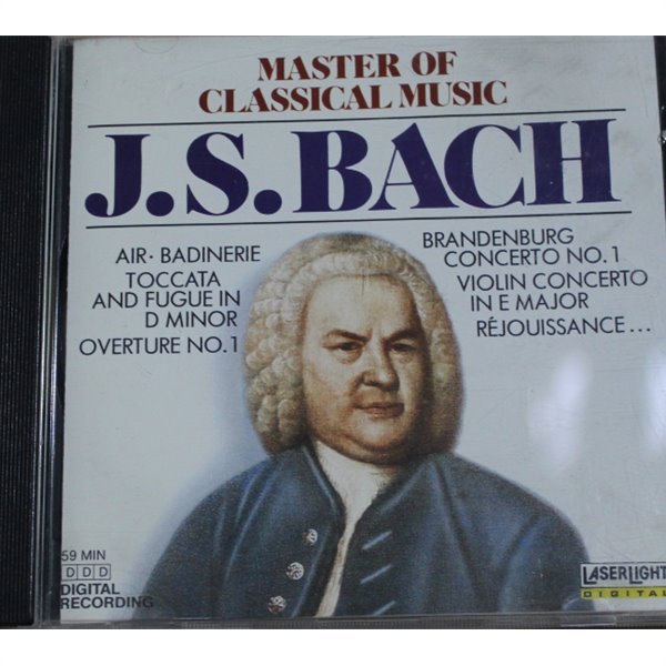 Masters Of Classical Music : J.S Bach 