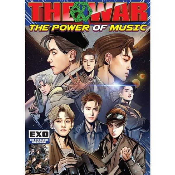 [중고] 엑소 (Exo) / 4집 리패키지 THE WAR: The Power of Music (Korean Ver) 