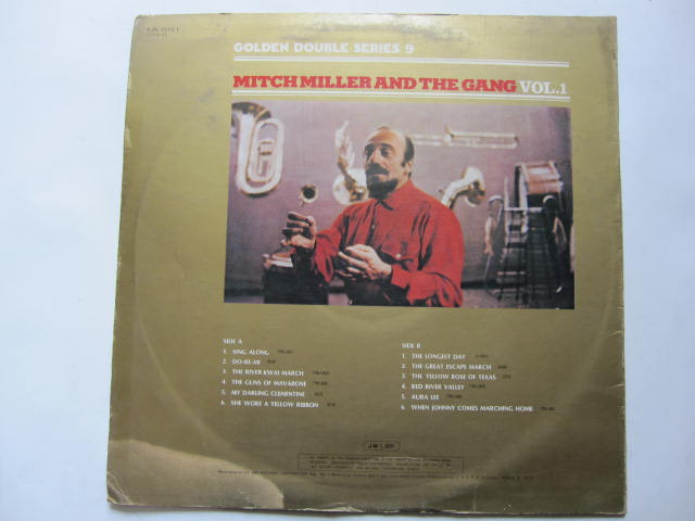 LP(엘피 레코드) 밋치 밀러 Mitch Miller : Mitch Miller And The Gang Vol.1 