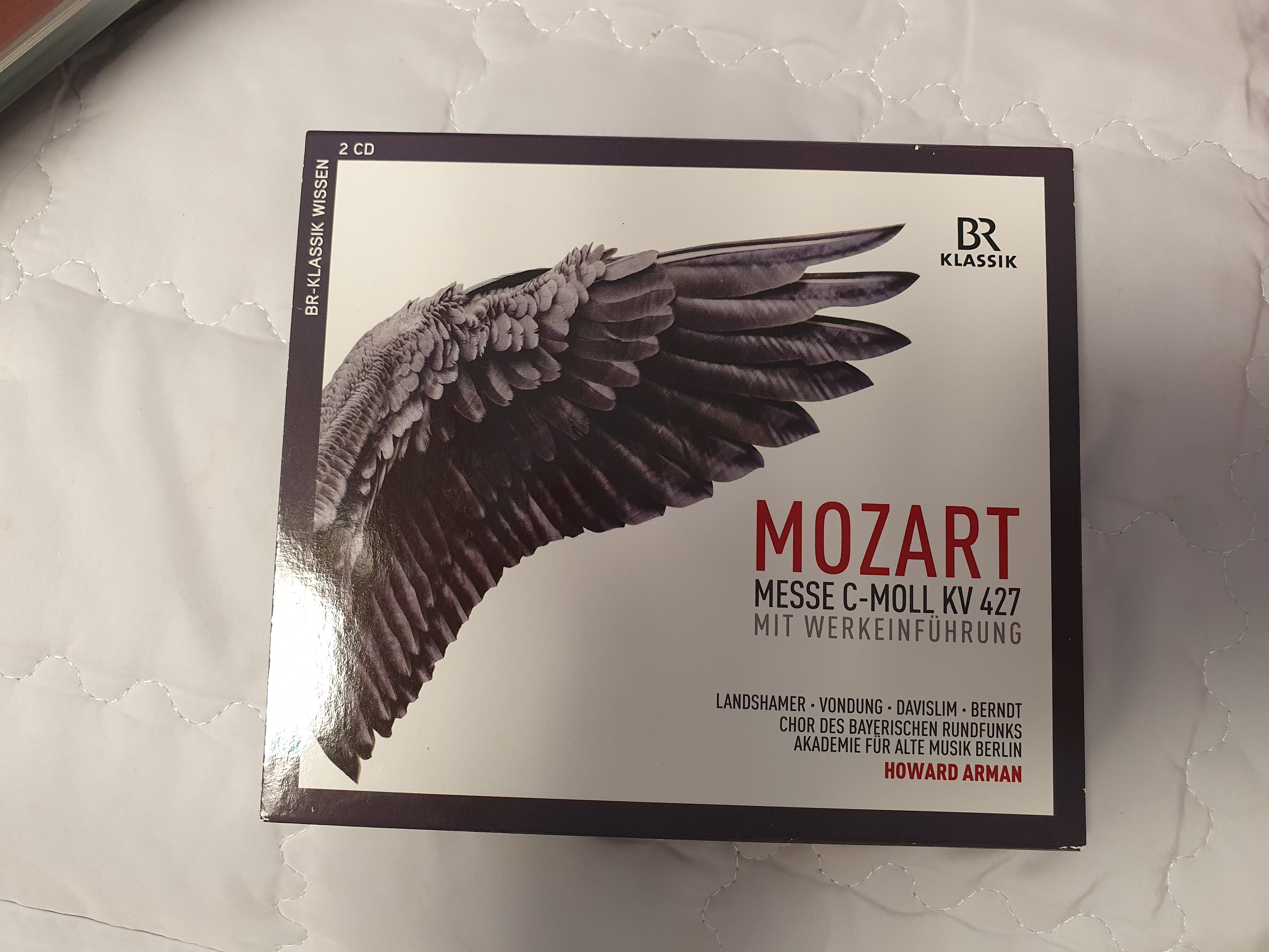 Howard Arman 모차르트: c단조 미사 '대미사' (Mozart: Mass K.427 ) [2CD]