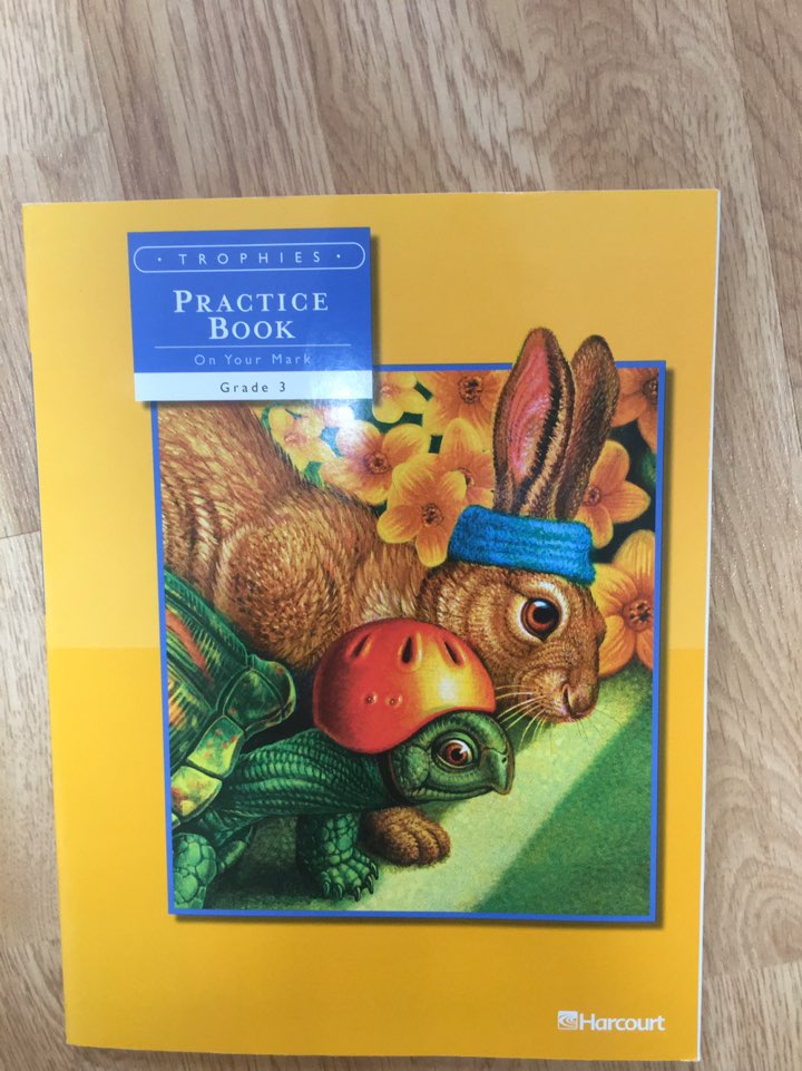 [Harcourt Trophies] Grade 3.2 On Your Mark : Practice Book