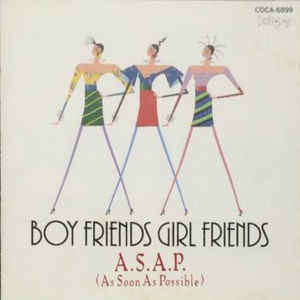 [일본반][CD] A.S.A.P (As Soon As Possible) - Boy Friends Girl Friends