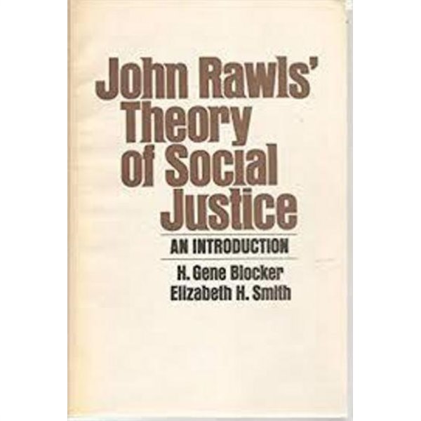 John Rawls&#39; Theory of Social Justice: An Introduction   (Paperback)