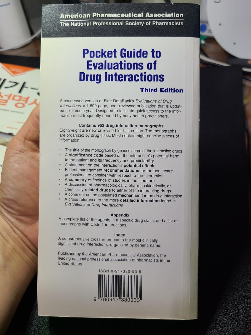 Pocket Guide to Evaluations of Drug Interactions