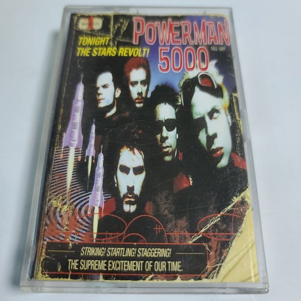 (중고TAPE) Powerman 5000 - Tonight the stars revolt 