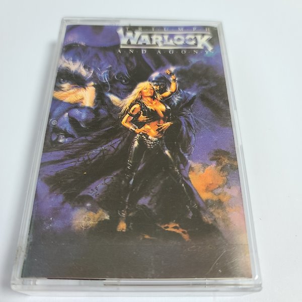 (중고Tape) Warlock - Triumph and agony 