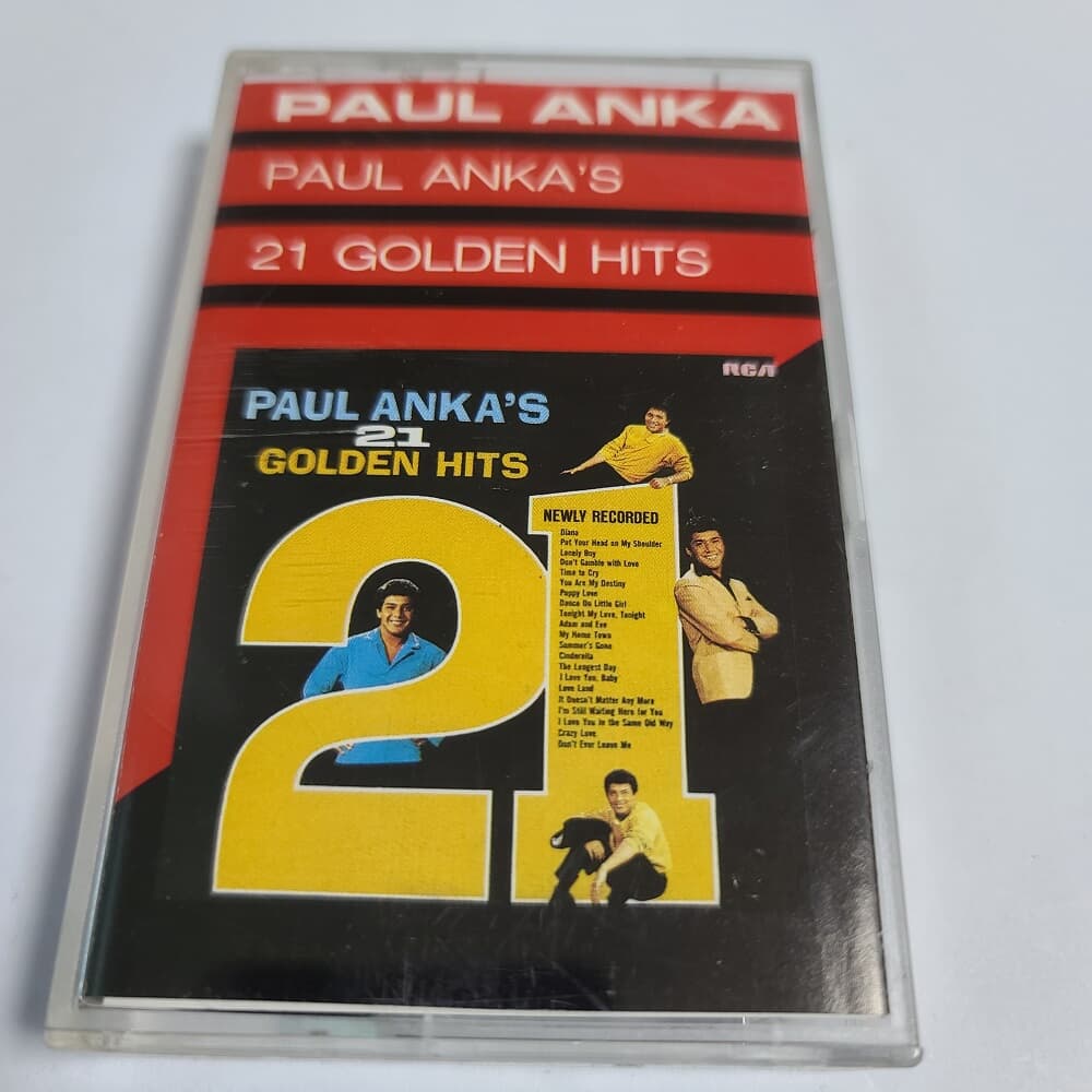 (중고Tape) Paul Anka - 21 Golden Hits 