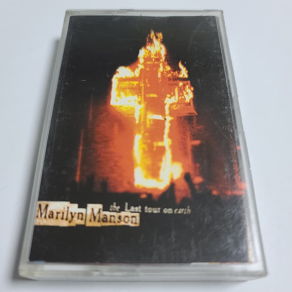 (중고Tape) Marilyn Manson - The last tour on earth  