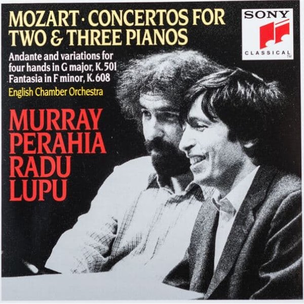 Murray Perahia, Raduupu ?Mozart Concertos For Two &amp; Three Pianos