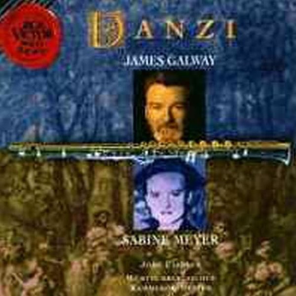 James Galway, Sabine Meyer / 단치 : 플룻 협주곡 2번, 콘체르탄테 (수입/09026619762)