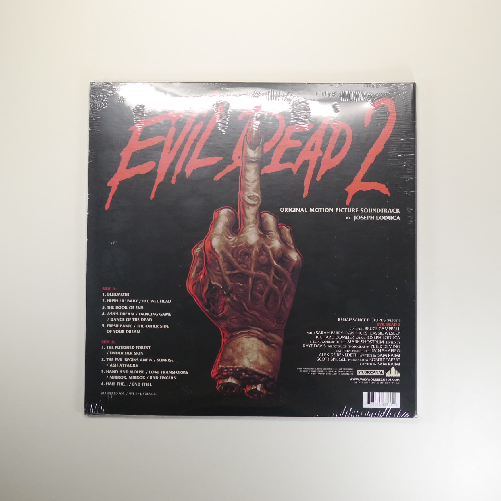 Joseph Loduca - Evil Dead 2 (이블 데드 2)(O.S.T.)(Gatefold Cover)(180G)(Colored LP)