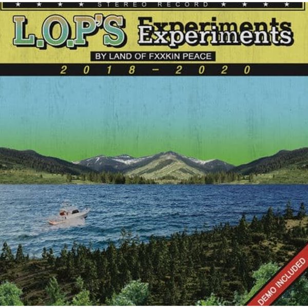 랜드오브피스(Land of Peace) - L.O.P&#39;S Experiments 2018-2020 LP 미개봉 /블랙