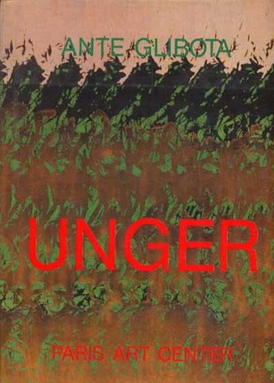 UNGER-벨기에출신의화가웅게르의프랑스전도록-UNGER(FRANCIS HAYEM사진)(PARIS ART CENTER