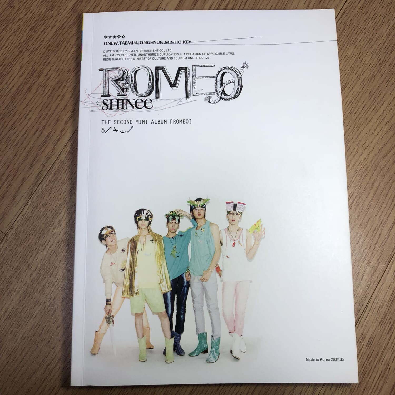 중고샵] 샤이니 (SHINee) - 2nd 미니앨범: Romeo | 캔들미디어(음반