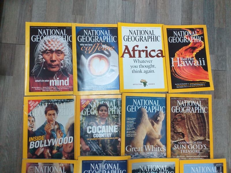 national geographic  잡지 20권