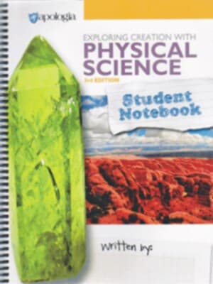 Exploring Creation with Physical Science (student notebook) [제3판/스프링북] **