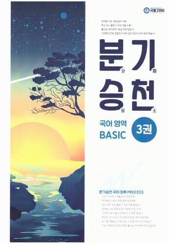 분기승천 국어영역 BASIC 3권 / 국풍2000