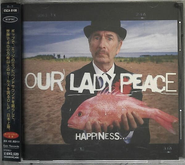 [일본반][CD] Our Lady Peace - Happiness... Is Not A Fish You Can Catch [+2 Bonus Track]