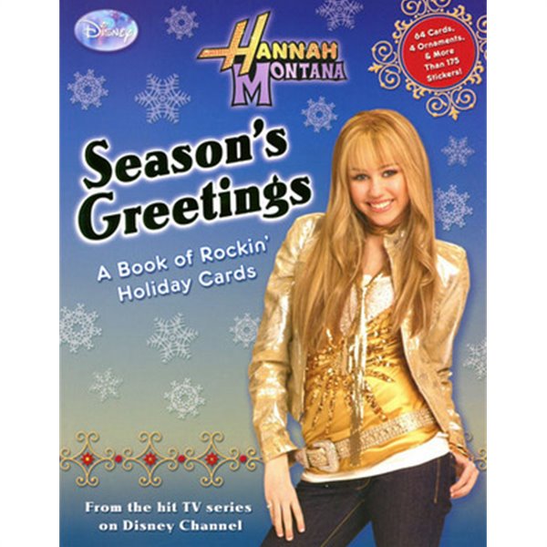 [중고샵] Hannah Montana Christmas Cards Book - 예스24