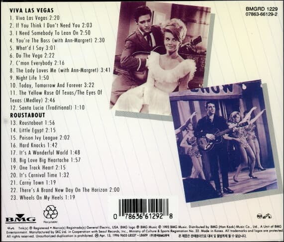 Elvis - Viva Las Vegas And Roustabout