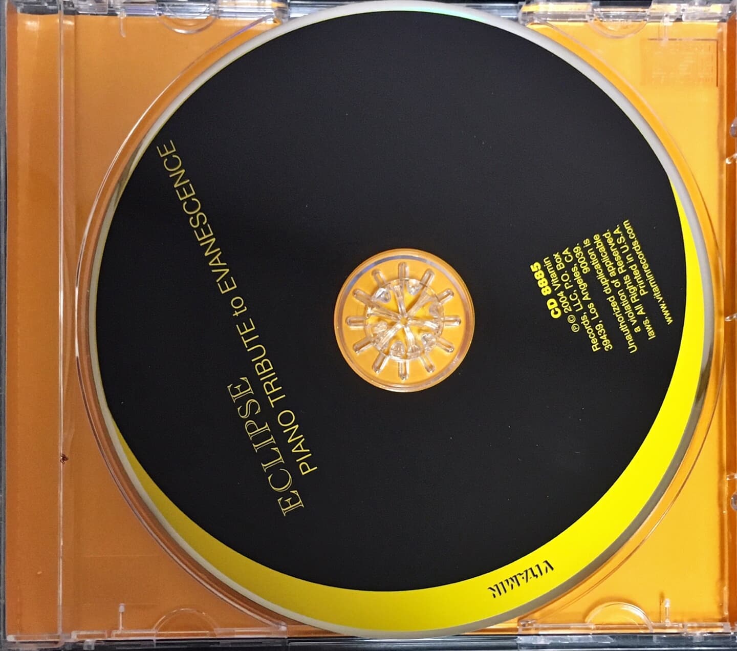 [수입반]Eclipse Piano Tribute to Evanescence Ark Sano 에반에센스 피아노 트리뷰트 앨범 CD