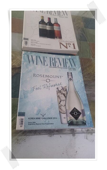 와인리뷰 Wine Review no.126,129,144.3권.2013(1,4)~2014.7.