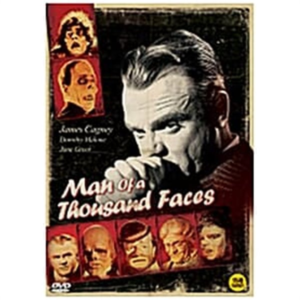 [DVD] 천의 얼굴을 가진 사나이 (Man of a Thousand Faces)