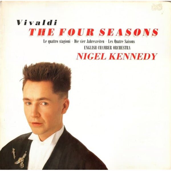 Vivaldi -  Nigel Kennedy / English Chamber Orchestra /Die Vier Jahreszeiten / Les Quatre Saisons (유럽반)