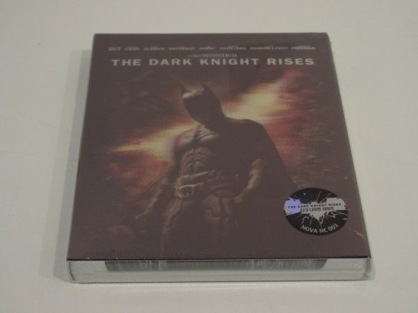 노바 THE DARK KNIGHT RISES BLU-RAY 렌티큘러 스틸북