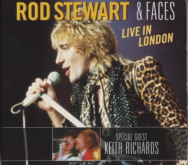 [수입] Rod Stewart &amp; Faces - Live In London[Digipak]