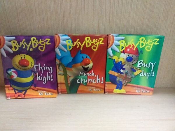Busy Bugz Pop-Up Books (flying high,busy days,munch crunch 3권세트  Hardcover/Pop Up)
