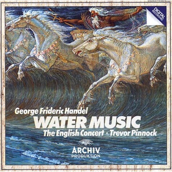 Handel- The English Concert - Trevor Pinnock / Water Music (독일반)