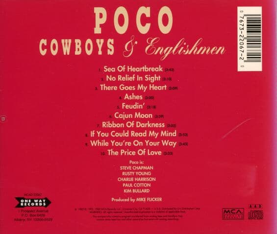 Poco - Cowboys & Englishmen(미국반)