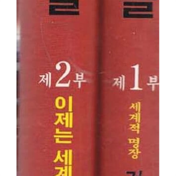 세계를 놀라게 한 신화창조의 주역들 제1부 세계적명장 거스 히딩크의 축구인생 제2부 이제는 세계 최강 영과의 전사들 전2권완전칼라사진판