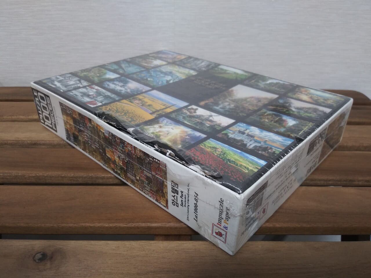 직소퍼즐 블랙&화이트 박스시리즈 암스텔담 La1000-054 1000피스 / JIGSAW PUZZLE BLACK&WHITE BOX SERIES Amsterdam 1000PIECE