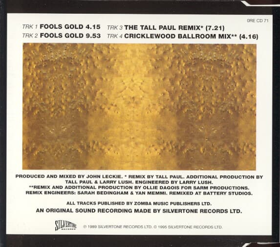 The Stone Roses - Fools Gold '95 [SINGLE][UK반]