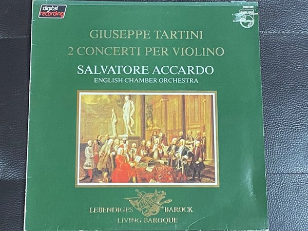 [LP] 살바토레 아카르도 - Salvatore Accardo - Giuseppe Tartini 2 Concerti Per Violino [수입반]