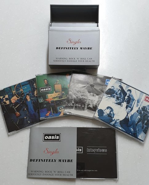 Oasis - Definitely Maybe Singles [5DISCS][EU반][한정반][무료배송]