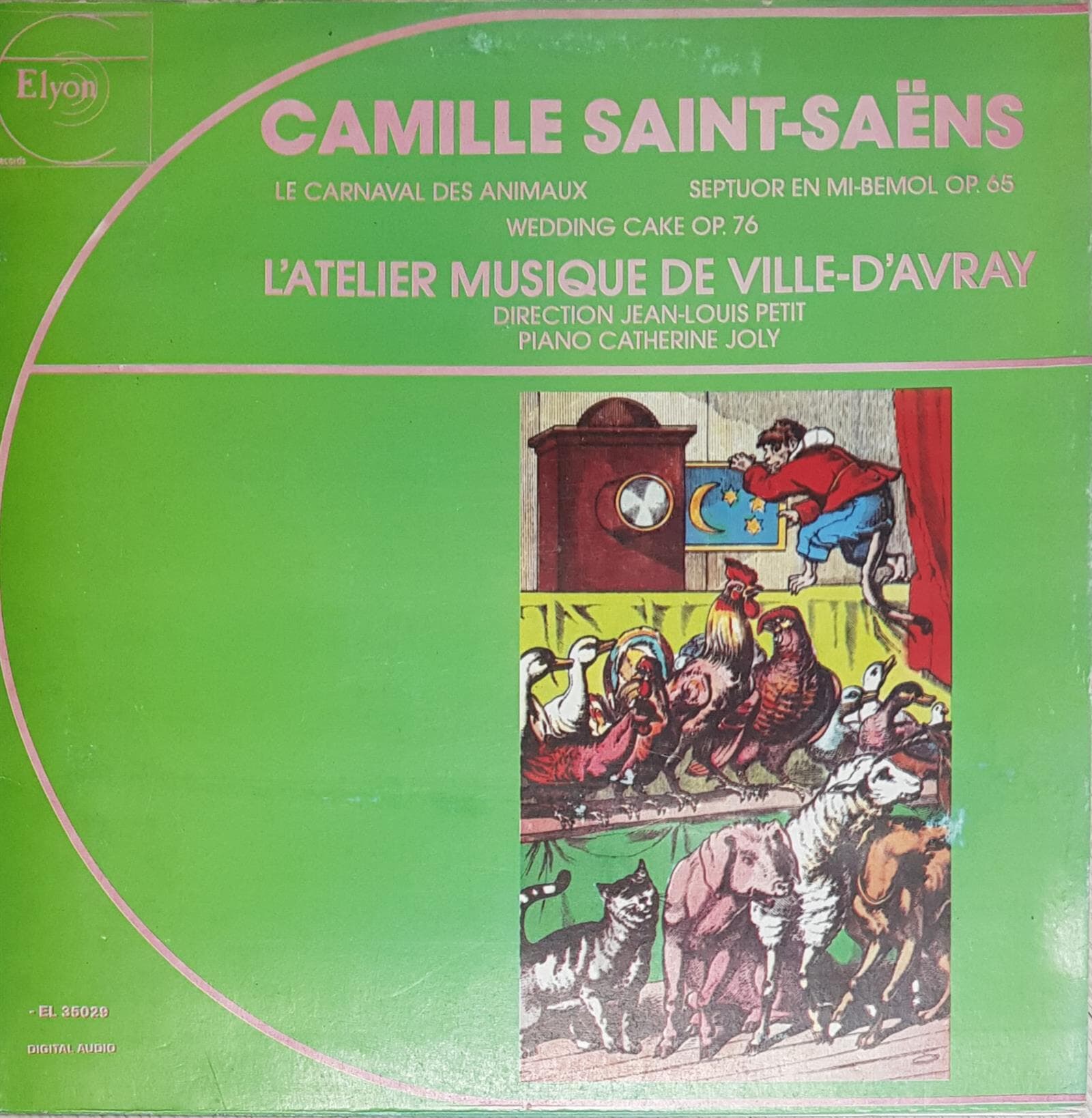 [수입][LP] Jean-Louis Petit, Catherine Joly - Saens: L‘atelier Musique De Ville-D‘avray [Gatefold]