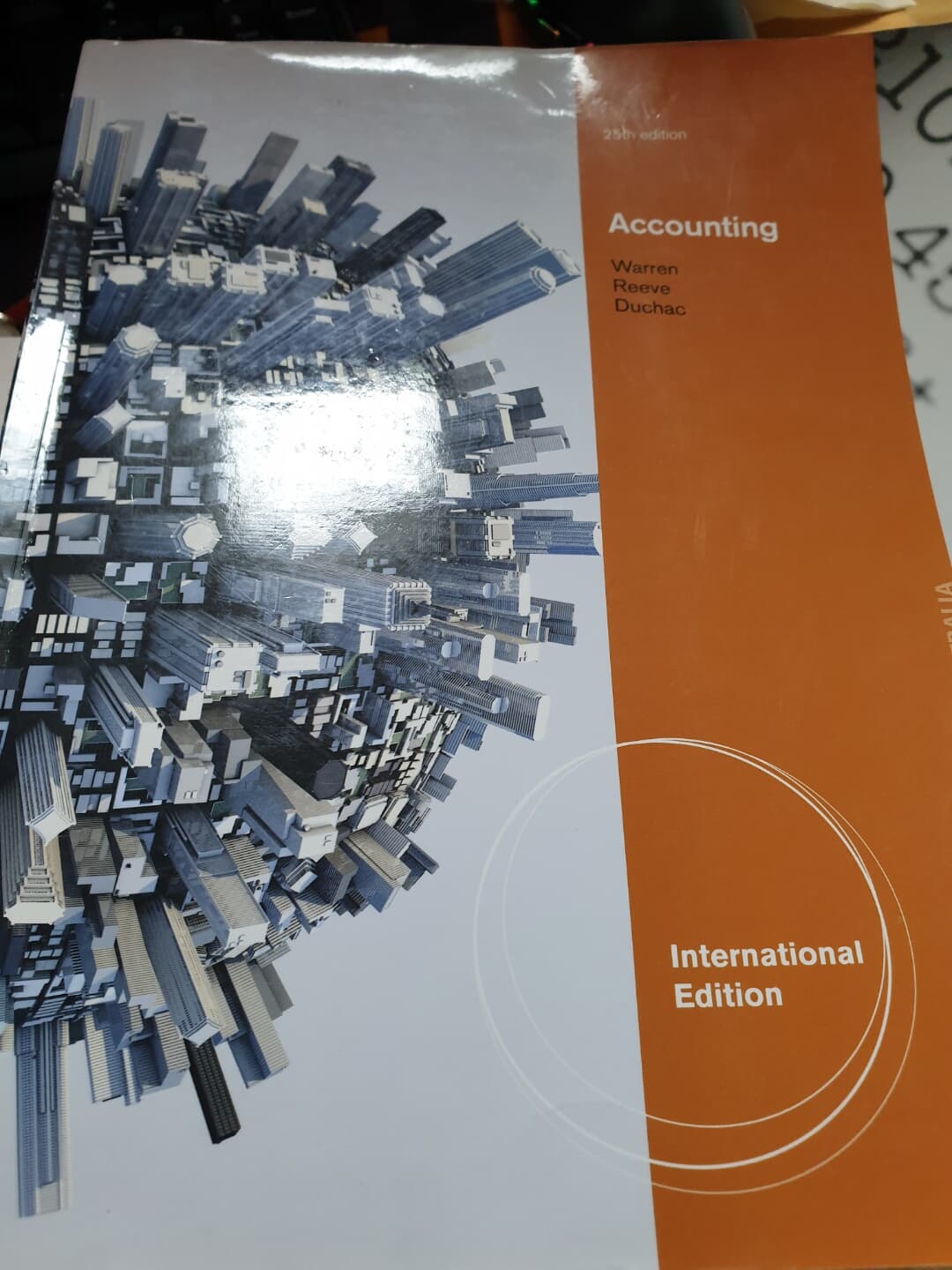 Accounting, International Edition