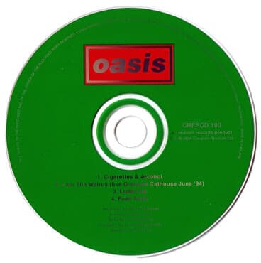 Oasis - Cigarettes & Alcohol [SINGLE][ENGLAND반]